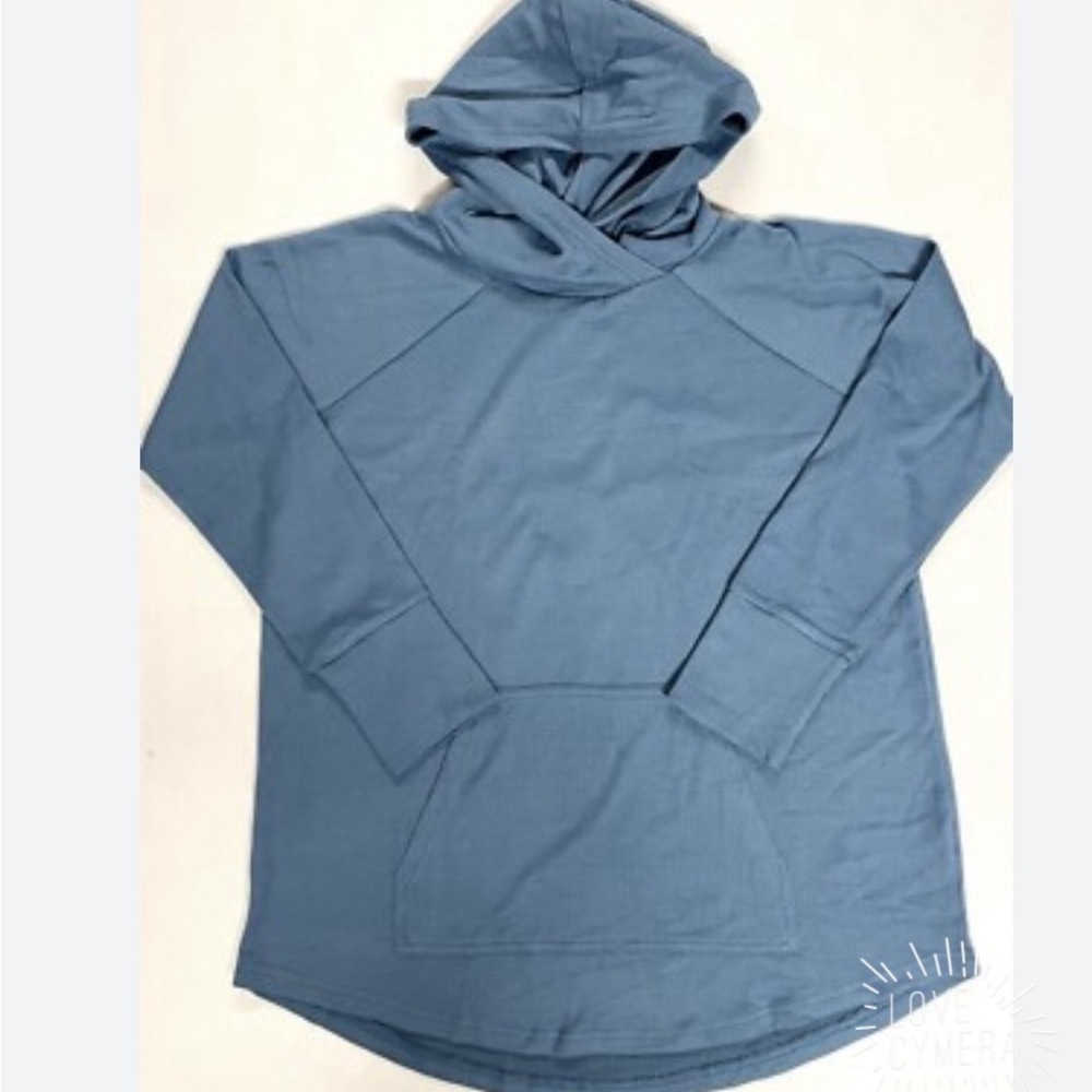 LuLaRoe Men's Slate Blue Hooded Sweater